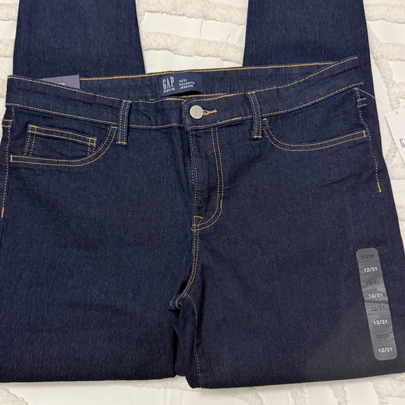 GAP Women's Deep Indigo Skinny Jeans - Picture 3 of 14